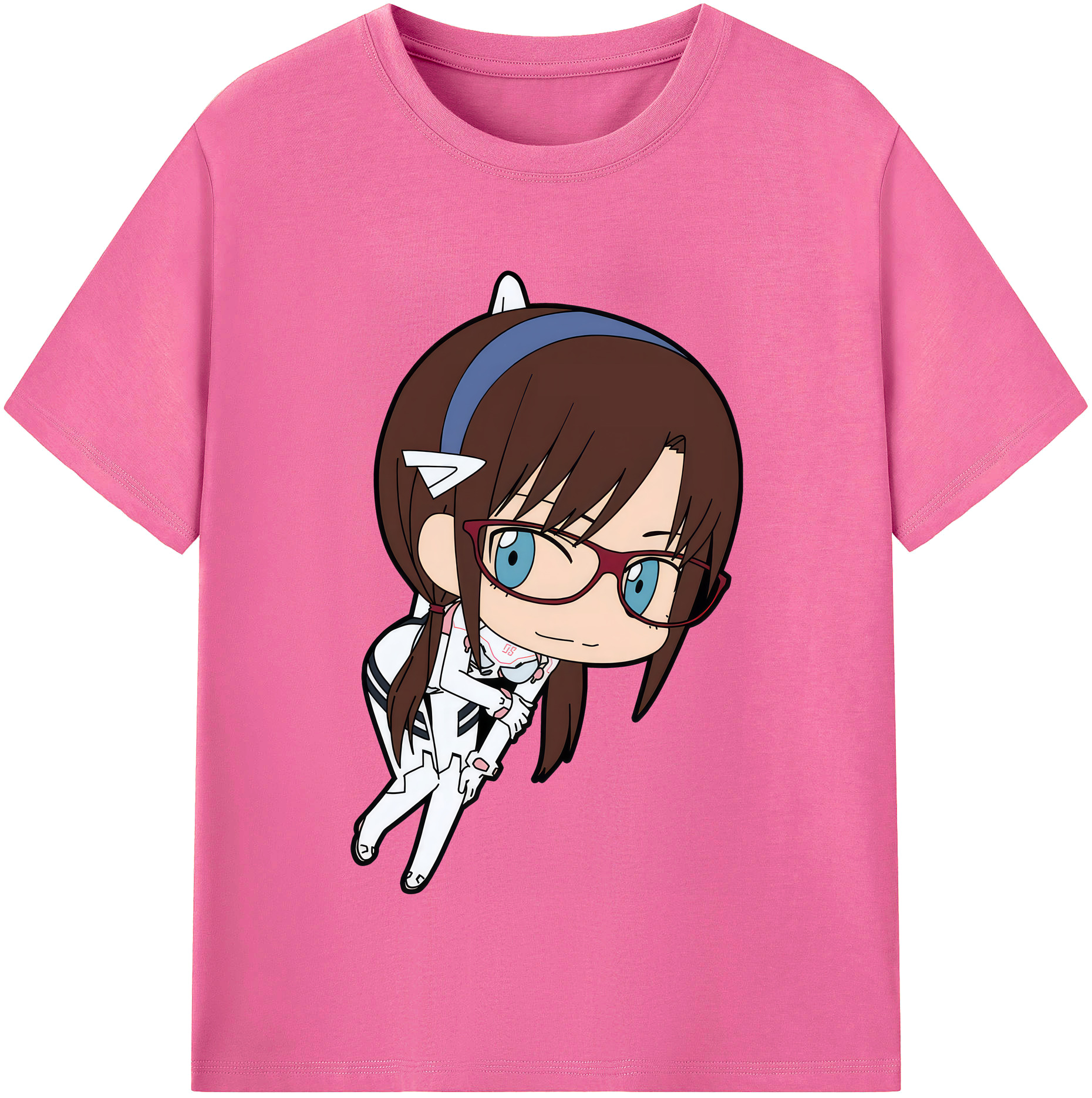 （画像用） EVA 新世紀エヴァンゲリオン レディースカジュアルプリントTシャツ（綿100％）